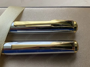 Set pix si stilou DACO crom auriu