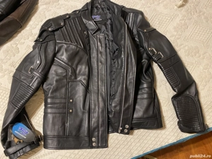 Geaca Piele Rock Motociclist XL