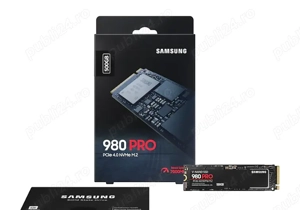 SSD Samsung 980 PRO 500GB PCI Express 4.0 M.2 - nou