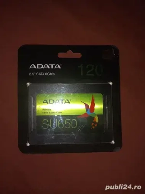 Ssd pc laptop 120GB, 2.5"6Gb s Adata SU650, Sigilat