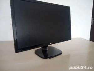 Monitor ips ,Lg 23.5inch, full hd,vga,dvi,hdmi,audio out,cablu hdmi