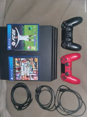 PS4 PRO cu GTA5 SI FC 25 la 999 ron