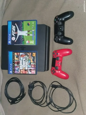 PS4 SLIM cu FC 25 și GTA5 la 799 ron fix