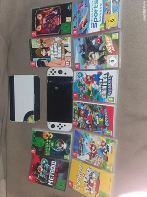 NINTENDO SWITCH OLED cu Mario si Zelda la 999 ron fix 