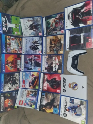 JOCURI PS5 si PS4 si MANETA PS5 GTA5 la 99 ron bucata fix