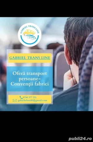 Transport persoane, Excursii, Transport angajați in regim convenție, Transport copii - imagine 4