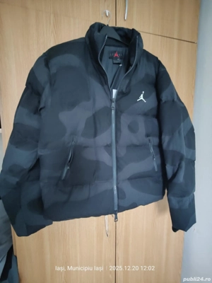 Jachetă cu puf, Nike Air Jordan, Flight Heritage pentru bărbați,marim.M,(Super Ofertă).