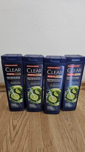 Sampon anti-matreata Clear Men Refreshing Grease Control, 360 ml