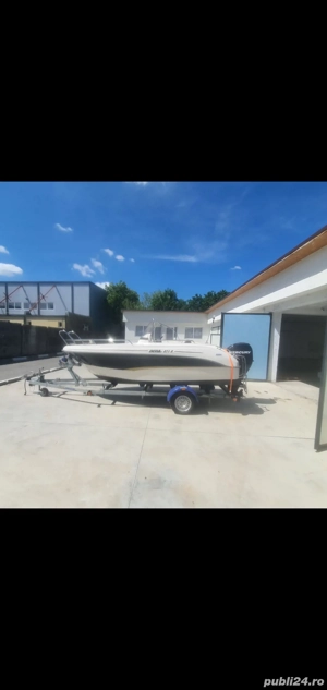 Barca Bella 471r,finlandeza,Mercury 50cp,peridoc Folgesta,sonar nou Lowrance fs9 cu sonda 3in1,nou.
