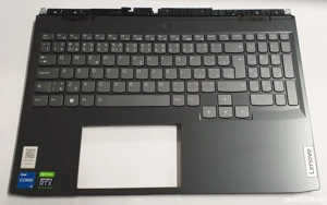 Palmrest cu Tastatura Laptop Lenovo Gaming 3 15iAH7 QWERTY Backlight