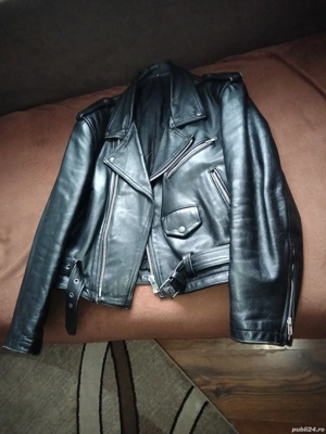 Geacă de piele moto 