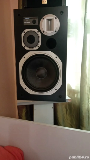 Boxe Pioneer S-510 Boxe puternice cu tweter ribon  si bas kevlar - imagine 3