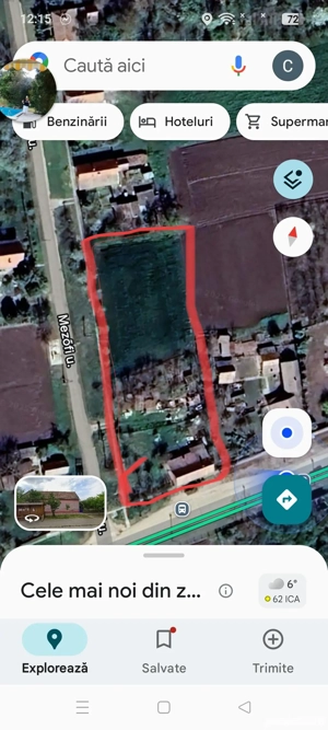 Vînd teren intravilan 