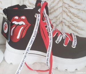 Pantofi sport high-top Rolling Stones mărimea 37