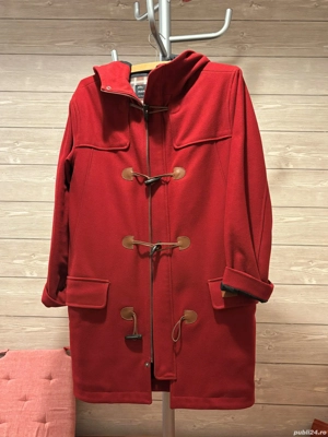 Vand palton lana cu gluga pentru barbati