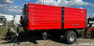 Remorca agricola monoax 2-3-5-6-8-10 tone