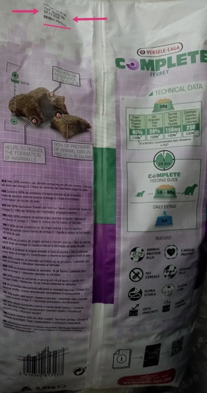 GRATUIT: Hrană completă pt DIHOR, 2.5kg (expirate, vedeti in poze) - imagine 5