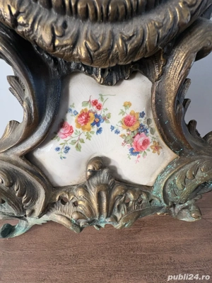 ceas de semineu stil baroc rococo - imagine 5