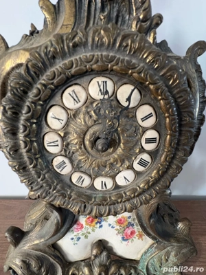 ceas de semineu stil baroc rococo - imagine 4