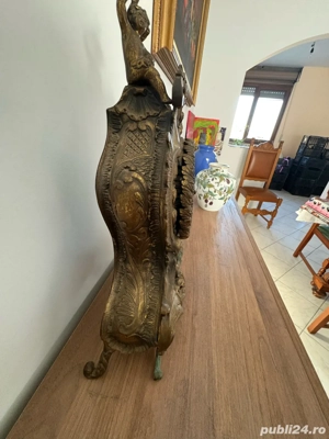 ceas de semineu stil baroc rococo - imagine 3