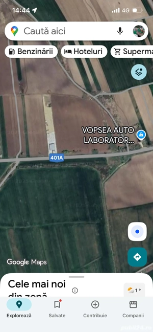 Inchiriez teren in suprafata de 6000mp, deschidere de 30ml, la DJ , in Bolintin Deal -Bolintin Vale