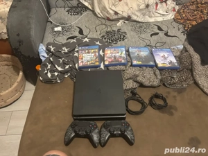 Vând ps4 slim de 500 gb , urgent 