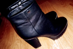 Botine negre Greyder 