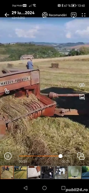 Presă de balotat Massey Ferguson