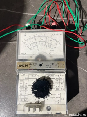 Multimetru analogic rusesc vintage perfect functional cutie