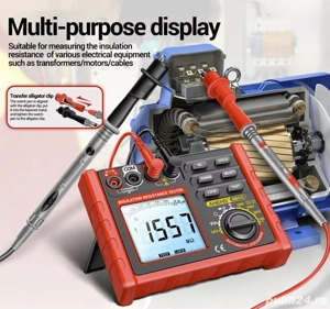Tester izolatie Aneng MH15 1000V Megaohmetru + functie de multimetru  - imagine 3