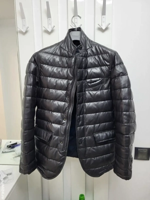 Geacă piele Massimo Dutti 60% REDUCERE 