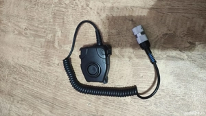 Buton PTT, Tac-Sky, pentru statii radio PRC 152 148, 13cm, Negru - imagine 2