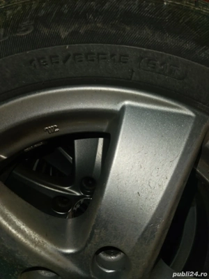 Jante de aliaj cu anvelope pe 15 - imagine 3