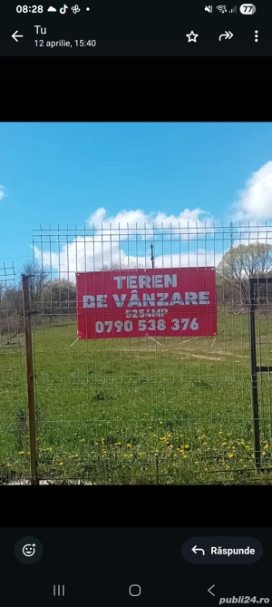Teren de vanzare Sat Valea Cheii (Olanesti)