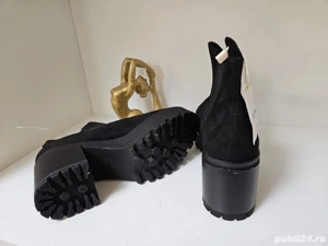 botine dama piele intoarsa