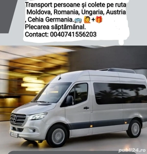 Transport persoane si colete Moldova-Germania 
