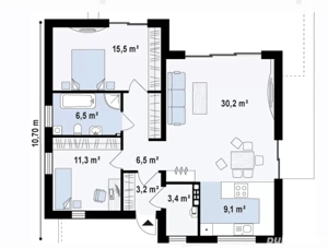 Case de vânzare în Tulucesti județul Galați. - imagine 3