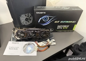 Gigabyte, Nvidia GTX 970, 4GB GDDR5 256 bit, PCI-E 3.0 (Full Box)