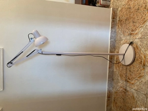 Lampă de podea reglabilă cu braț articulat   metal, birou   lectură