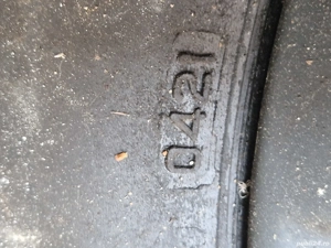 set 4 Roti 16" jante aliaj  + anvelope 205/55 R16 5mm carne - imagine 3