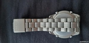 Citizen Eco-Drive Titanium WR100 safir si ceas Tokio Japan defecte - imagine 5
