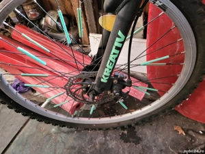 bicicleta aproape noua