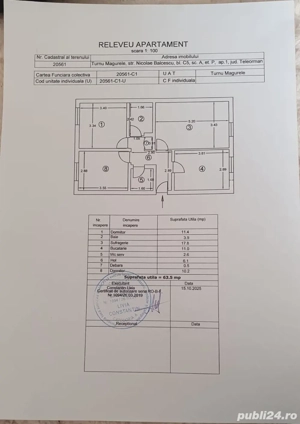 De vanzare - Apartament 3 camere
