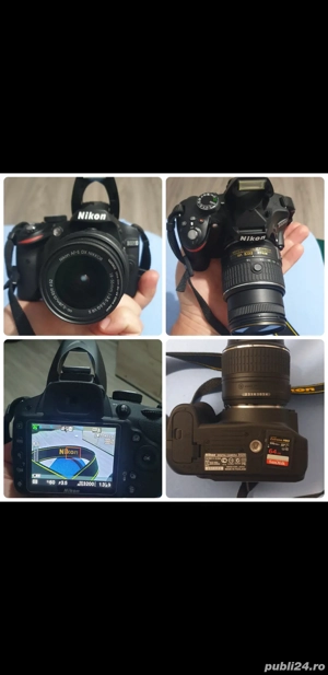 Vând cameră NIKON D3200