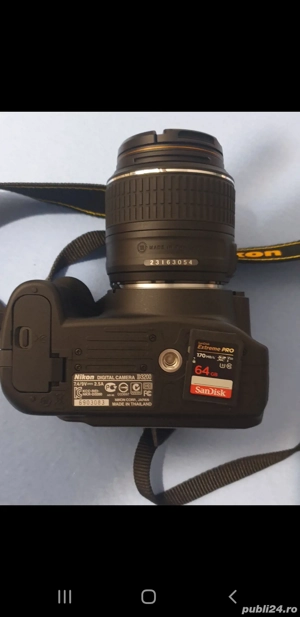 Vând cameră NIKON D3200 - imagine 2