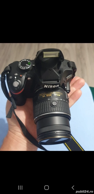 Vând cameră NIKON D3200 - imagine 3