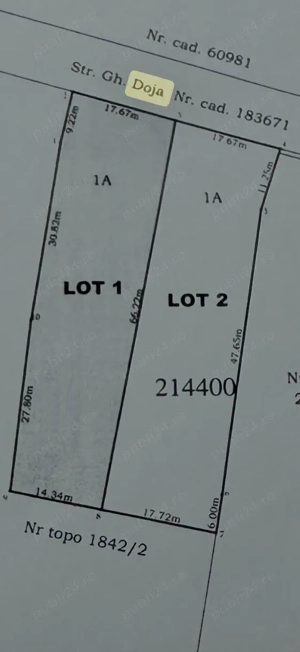 Vand teren intravilan Oradea pe str Gheorghe Doja, 5 minute de centru - nu colaborez cu agentii imob - imagine 6