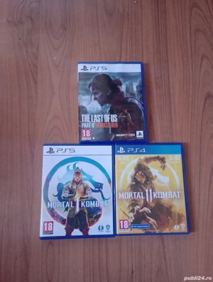Set 3 jocuri ps4 ps5 240 lei 
