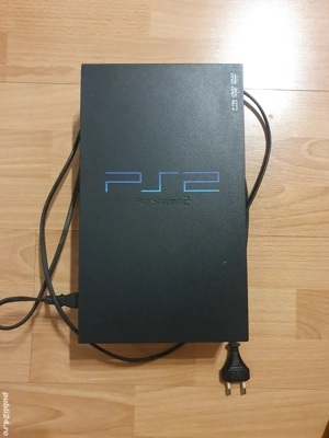 Consolă PlayStation 2 (PS2) Fat + Colecție 25 Jocuri Originale