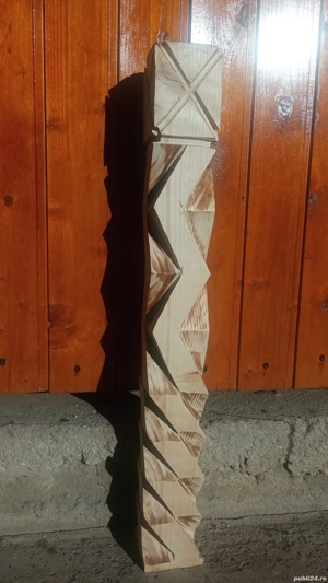 Stâlpi tradiționali sculptați manual!! - imagine 3